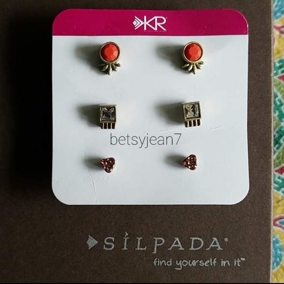 Silpada K&R earrings - Picture 1 of 6